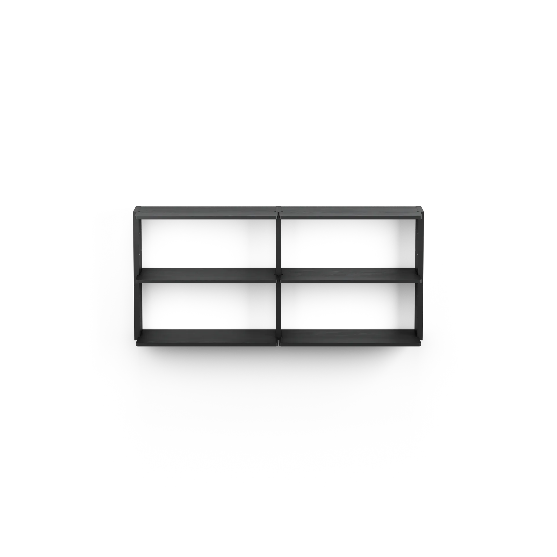 Gridlock - S2-A6-0 shelf, Black stained Ash Massproductions