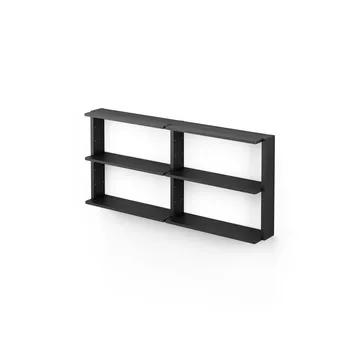 Gridlock - S2-A6-0 shelf - Black stained Ash - Massproductions