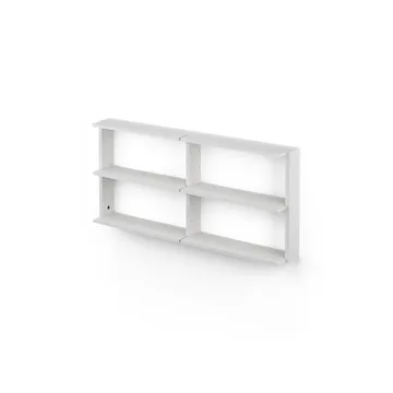 Gridlock - S2-A6-0 shelf - White stained Ash - Massproductions