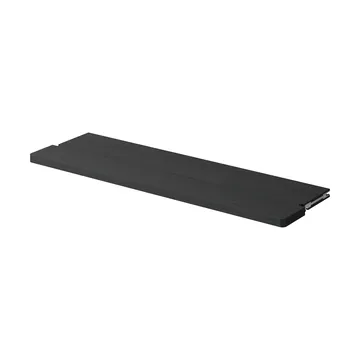Gridlock Shelf W800 shelf - Black stained Ash - Massproductions