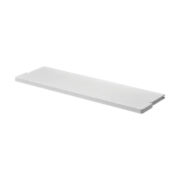 Gridlock Shelf W800 shelf - White stained Ash - Massproductions