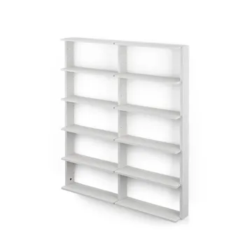Gridlock - T2-A12-0 shelf - White stained Ash - Massproductions