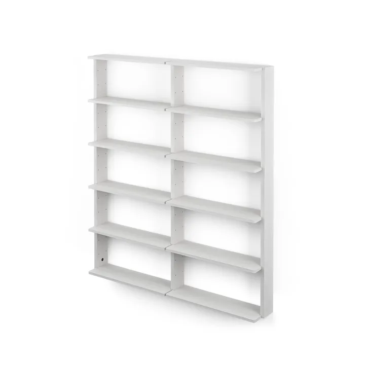 Gridlock - T2-A12-0 shelf - White stained Ash - Massproductions