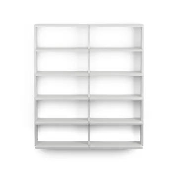 Gridlock - T2-A12-0 shelf - White stained Ash - Massproductions