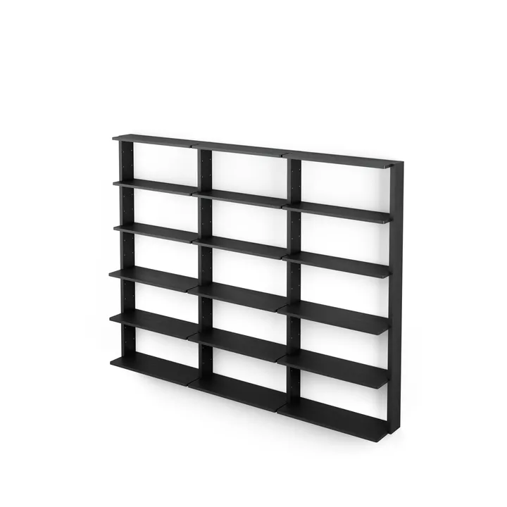 Gridlock - T3-A9-A9 shelf - Black stained Ash - Massproductions