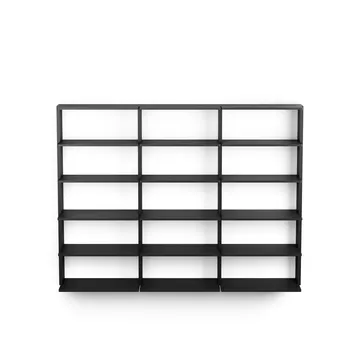 Gridlock - T3-A9-A9 shelf - Black stained Ash - Massproductions