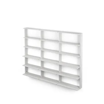 Gridlock - T3-A9-A9 shelf - White stained Ash - Massproductions