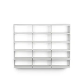 Gridlock - T3-A9-A9 shelf - White stained Ash - Massproductions