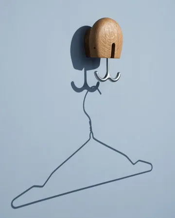 Hercule wall hook - Oiled oak - Massproductions