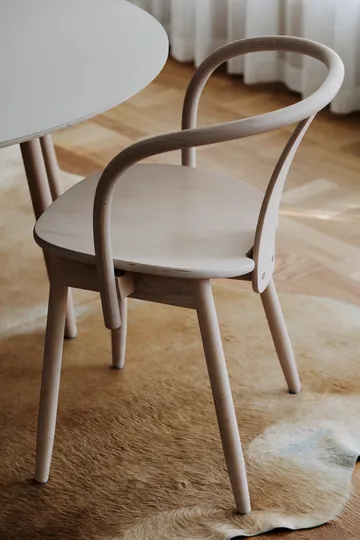 Icha chair - White-oiled beech - Massproductions