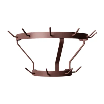 Marcel clothes hanger wall-mounted - Wine red - Massproductions