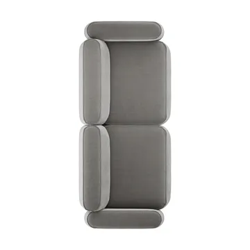 Patch 2.5-seater sofa - Atlantis 18 Mole - Massproductions