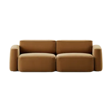 Patch 2.5-seater sofa - Atlantis 91 Cumin - Massproductions