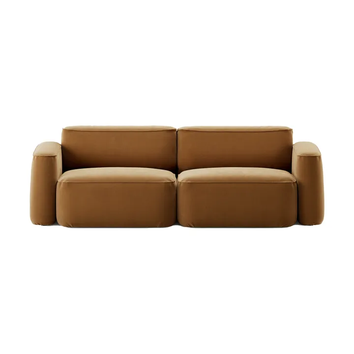 Patch 2.5-seater sofa - Atlantis 91 Cumin - Massproductions