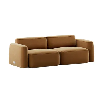Patch 2.5-seater sofa - Atlantis 91 Cumin - Massproductions