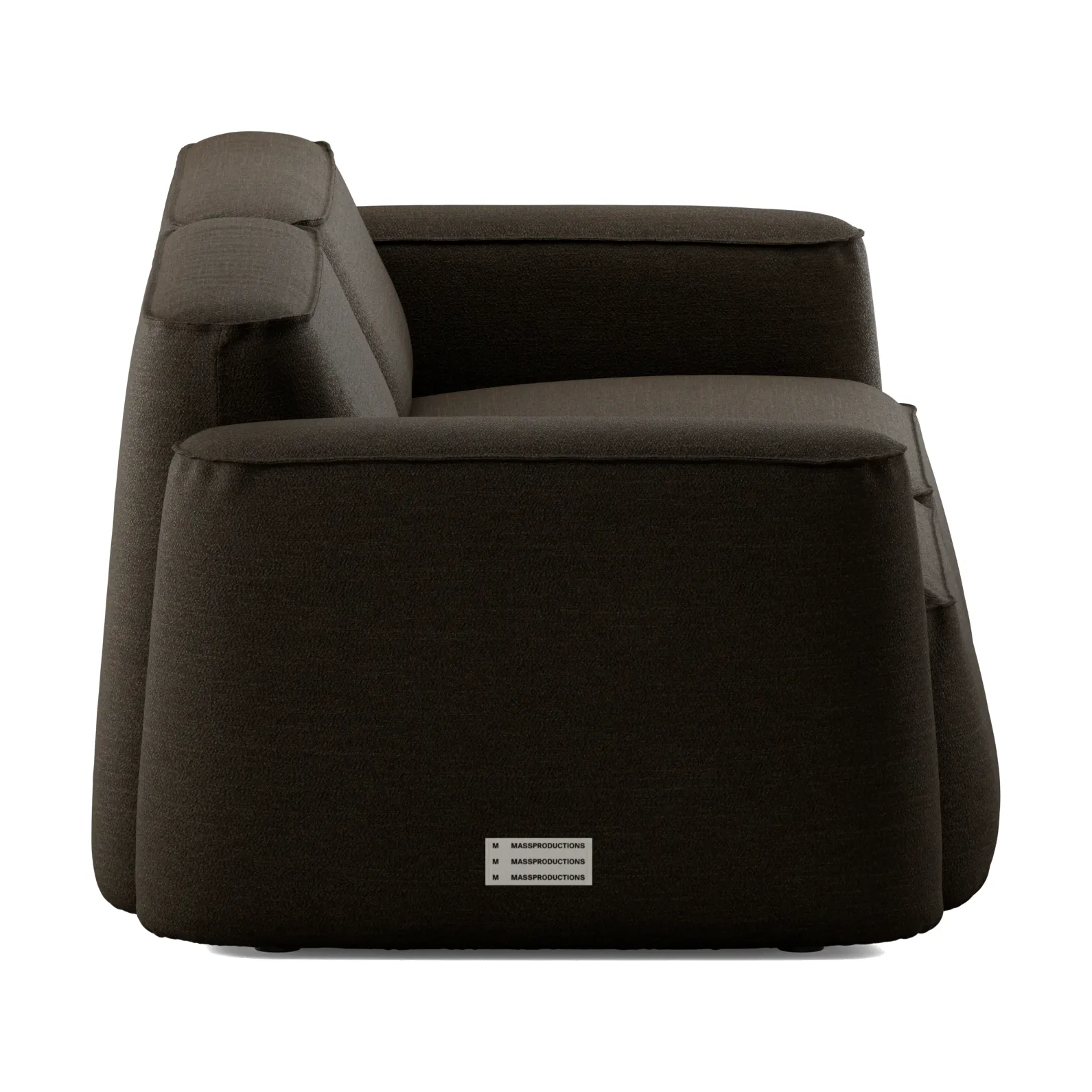 Patch 2.5-seater sofa, Ecriture 380 Massproductions
