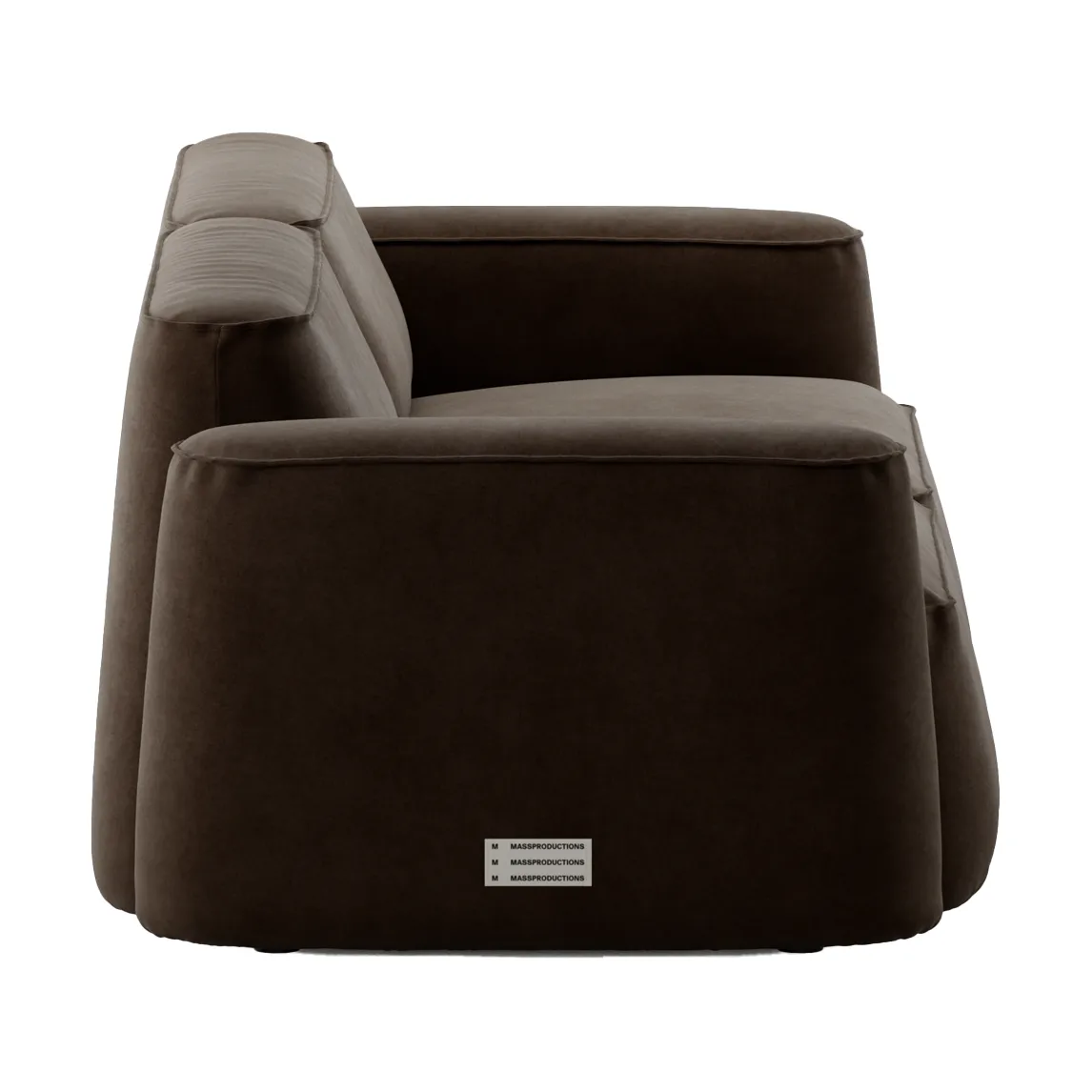 Patch 2.5-seater sofa, Gabriel Comfort+ 01566 Massproductions