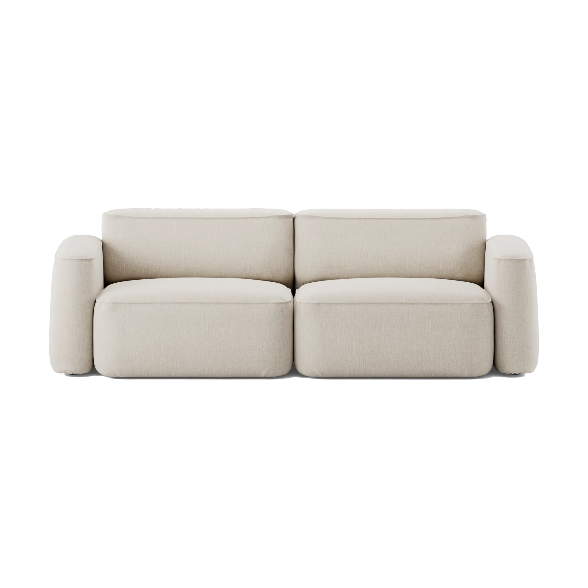 Patch 2.5-seater sofa, Linara 05 Porridge Massproductions