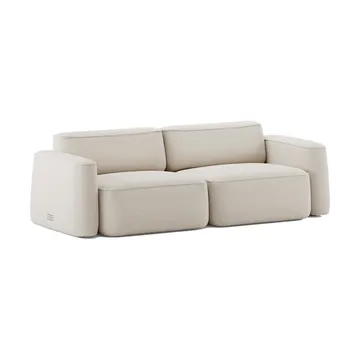 Patch 2.5-seater sofa - Linara 05 Porridge - Massproductions