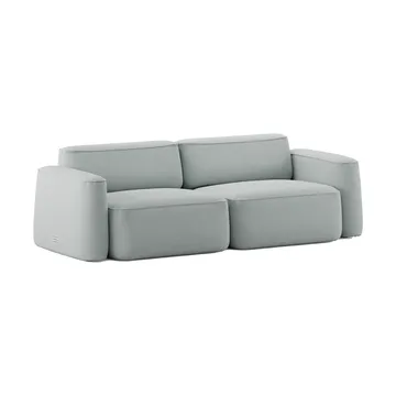 Patch 2.5-seater sofa - Linara 253 Swedish Grey - Massproductions