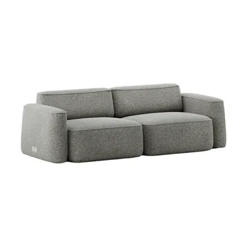 Patch 2.5-seater sofa - Spiral 23 Monochrome - Massproductions