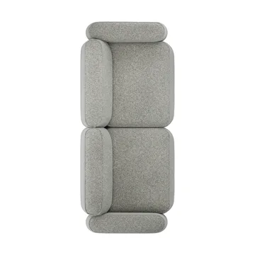 Patch 2.5-seater sofa - Spiral 23 Monochrome - Massproductions