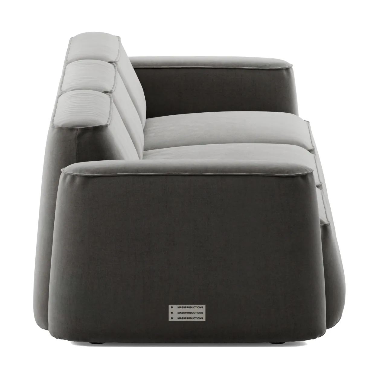 Patch 3-seater sofa, Atlantis 18 Mole Massproductions