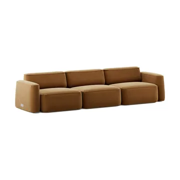 Patch 3-seater sofa - Atlantis 91 Cumin - Massproductions
