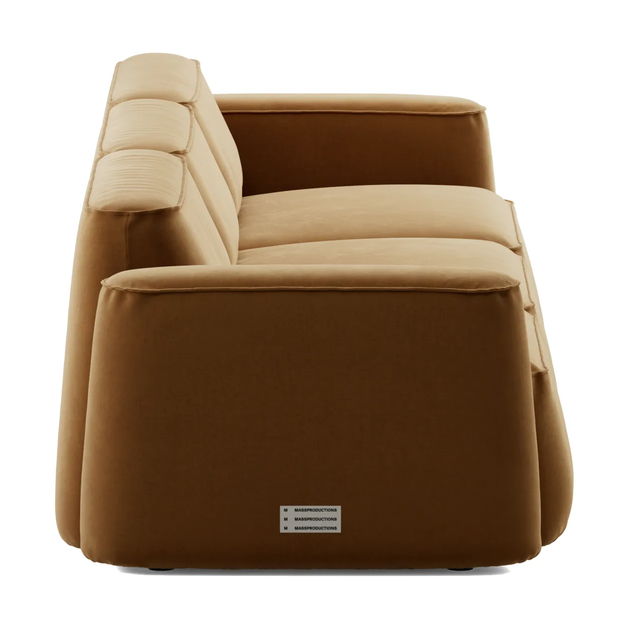 Patch 3-seater sofa, Atlantis 91 Cumin Massproductions