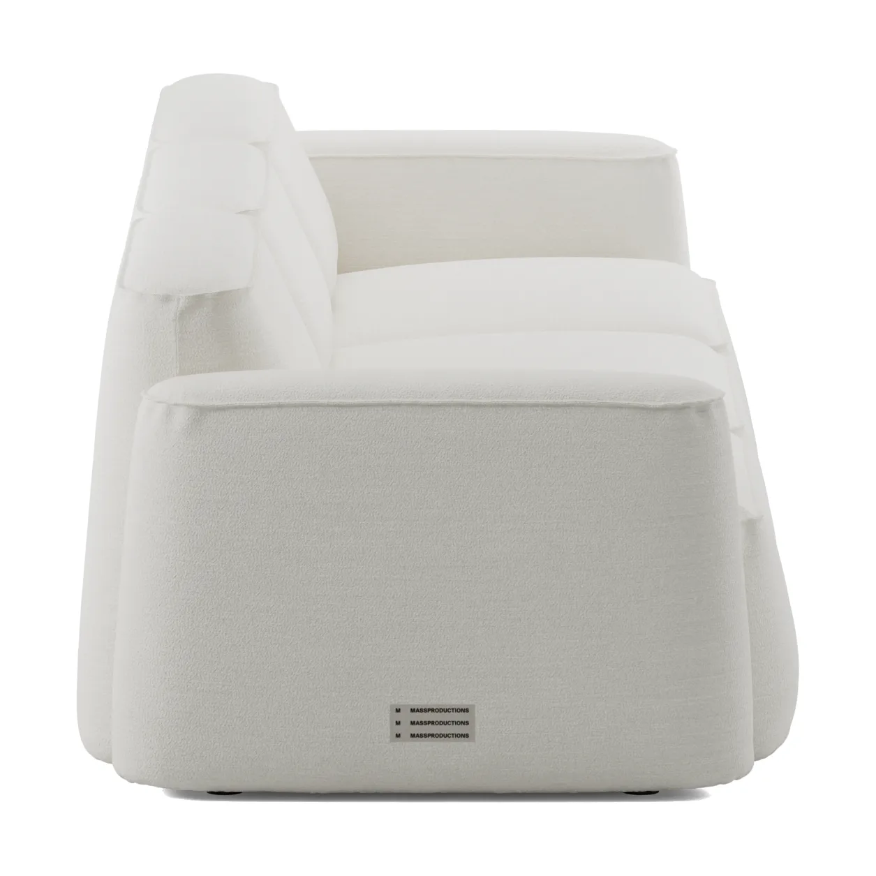 Patch 3-seater sofa, Ecriture 100 Massproductions