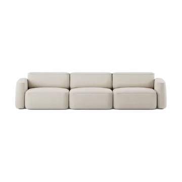 Patch 3-seater sofa - Linara 05 Porridge - Massproductions