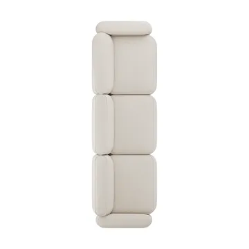 Patch 3-seater sofa - Linara 05 Porridge - Massproductions