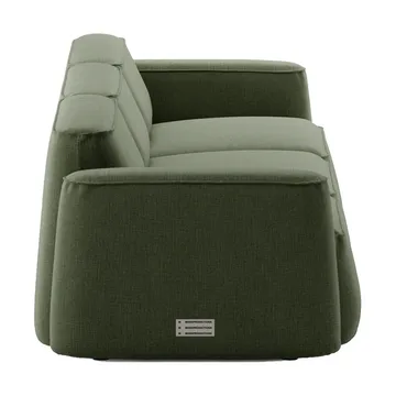 Patch 3-seater sofa - Linara 100 Tarragon - Massproductions