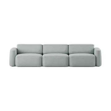 Patch 3-seater sofa - Linara 253 Swedish Grey - Massproductions