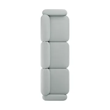 Patch 3-seater sofa - Linara 253 Swedish Grey - Massproductions