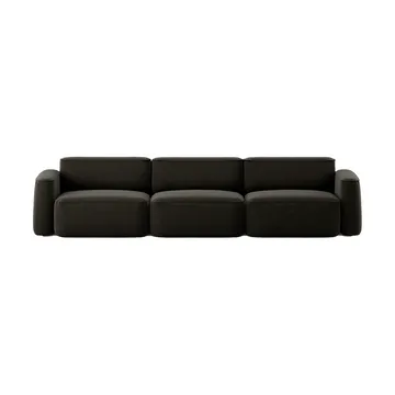Patch 3-seater sofa - Linara 90 Espresso - Massproductions