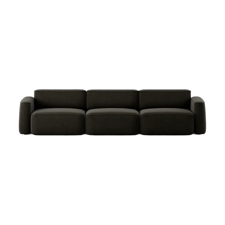 Patch 3-seater sofa - Linara 90 Espresso - Massproductions