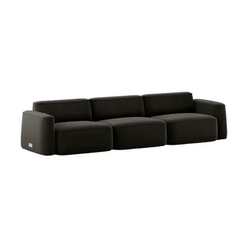 Patch 3-seater sofa - Linara 90 Espresso - Massproductions