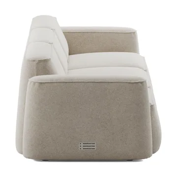 Patch 3-seater sofa - Spiral 21 Chalk - Massproductions