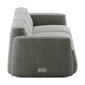 Patch 3-seater sofa - Spiral 23 Monochrome - Massproductions