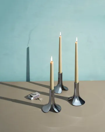 Pinci candle sticks - Chrome - Massproductions