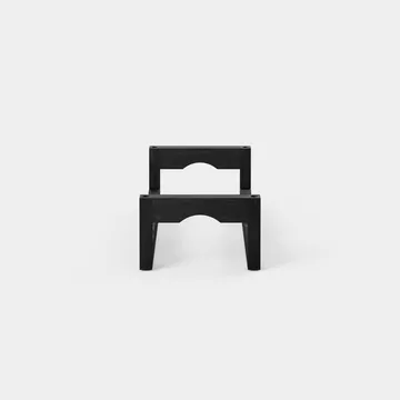 Silo stapelbart wine rack - Black oiled box - Massproductions
