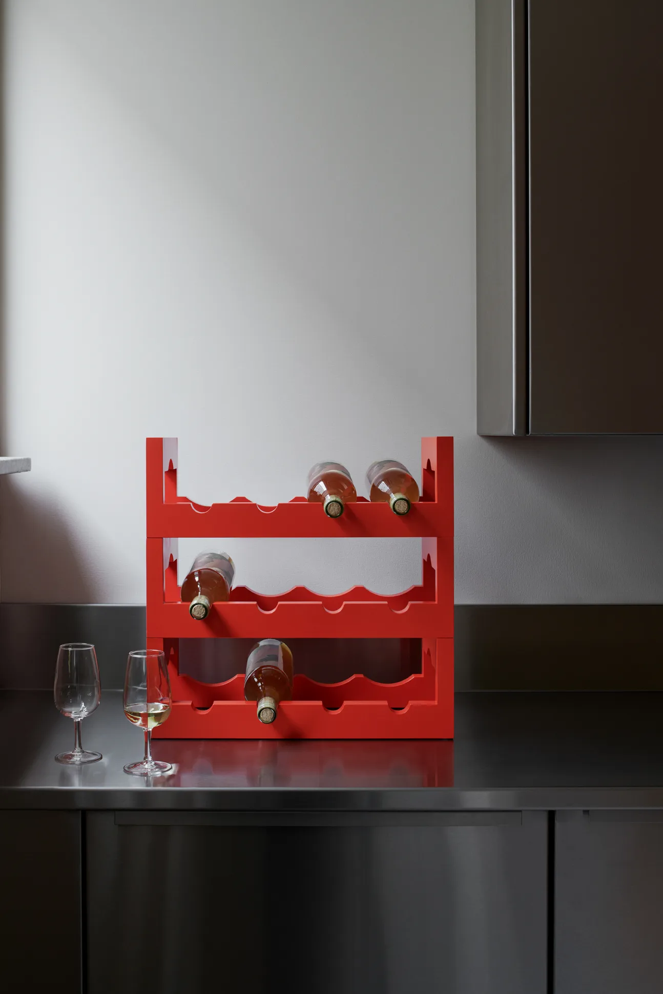 Silo stapelbart wine rack, Red Massproductions