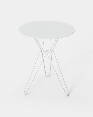 Tio coffee table Ø60 cm - White - Massproductions