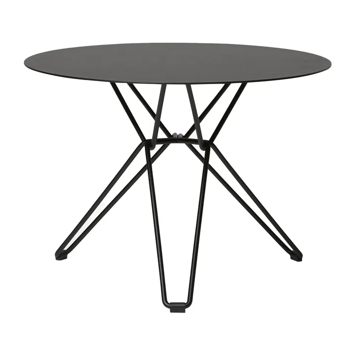 Tio side table Ø60 cm - Black - Massproductions