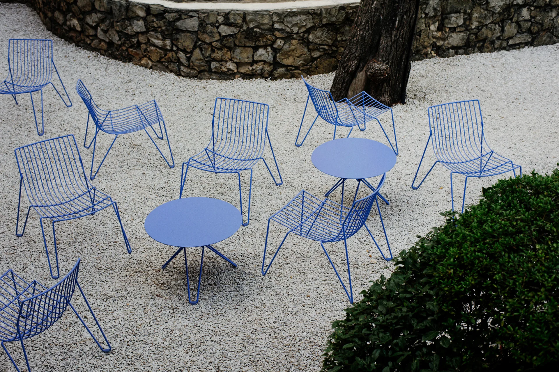 Tio side table Ø60 cm, Overseas Blue Massproductions