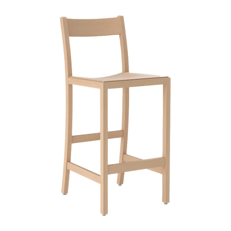 Waiter barstool, Beech Massproductions