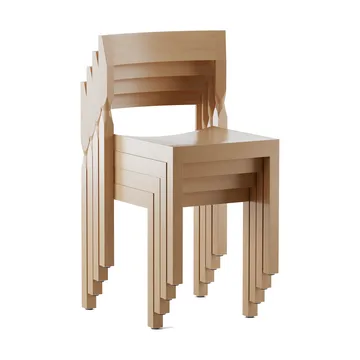 Woodwerk chair - Natural beech - Massproductions