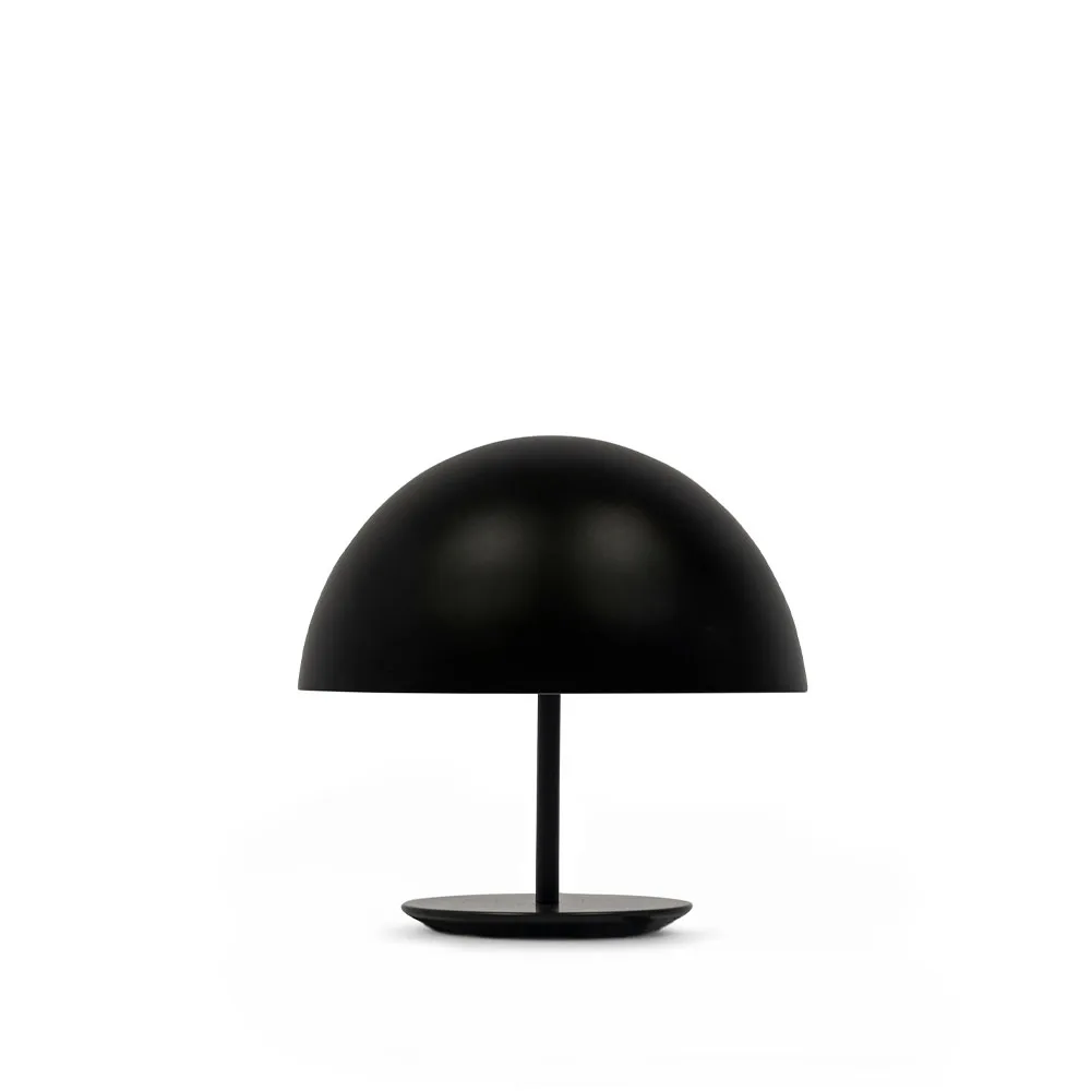 Dome table lamp, black, small Mater