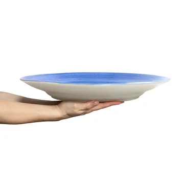Basic serving platter Ø41 cm - Light blue - Mateus